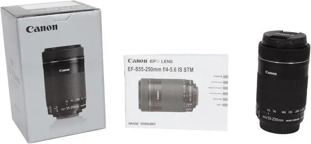 Alt view image 8 of 7 - Canon EF-S 55-250mm f/4-5.6 IS STM Lens