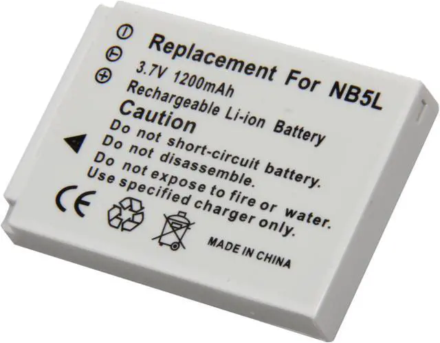 Main image of NB-5L 1200mAh Li-Ion Battery