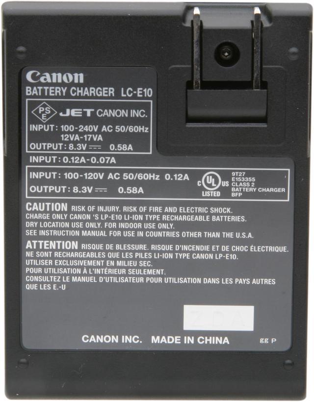 Canon LC-E10 Battery Charger - Newegg.com