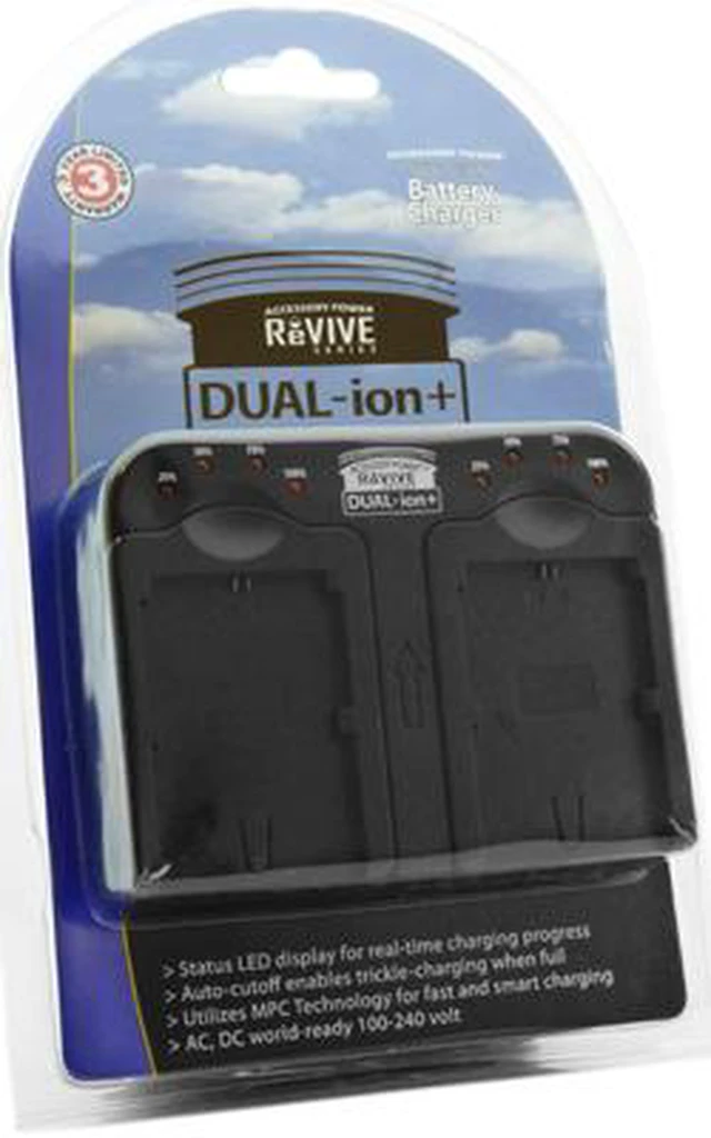 Accessory Power CH-DUALION-LPE6 Professional Series ReVIVE DUAL-ion+ ...