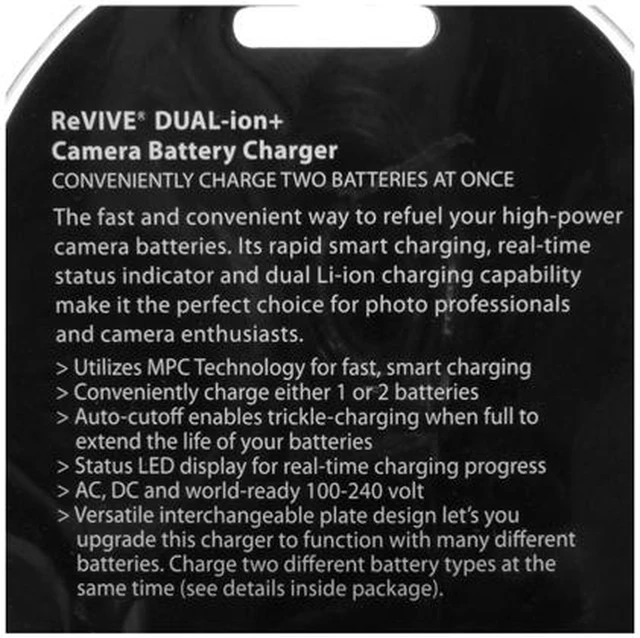 Accessory Power CH-DUALION-LPE6 Professional Series ReVIVE DUAL-ion+ ...