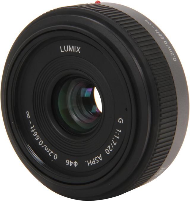 Panasonic H-H020 Lumix G 20mm / F1.7 ASPH Lens - Newegg.com