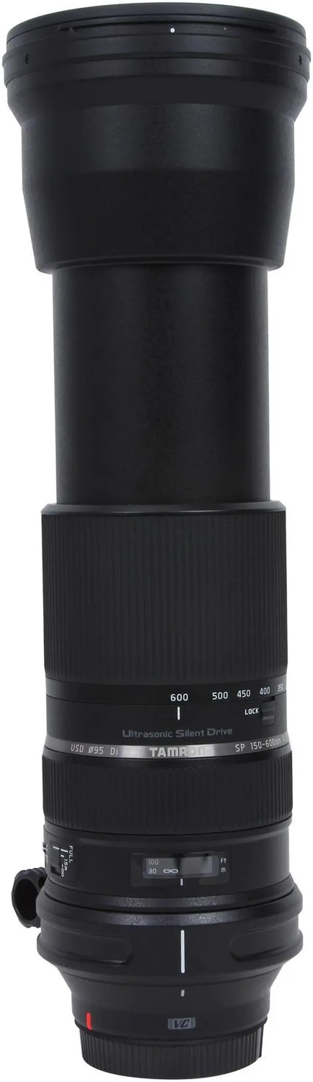 Alt view image 7 of 8 - TAMRON A011 AFA011C-700 SP 150-600mm F/5-6.3 Di VC USD Lens for Canon Black
