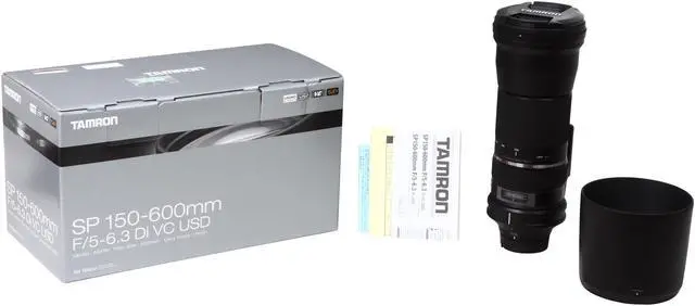 Alt view image 8 of 8 - TAMRON A011 AFA011N-700 SP 150-600mm F/5-6.3 Di VC USD Lens for Nikon Black