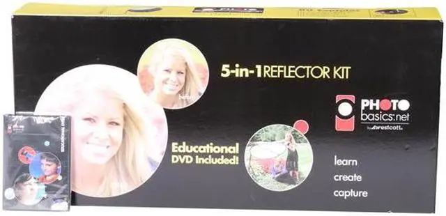 Alt view image 6 of 6 - westcott 304 Photo Basics 40" 5-in-1 Reflector Kit