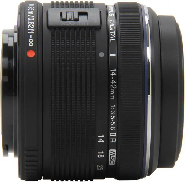 Alt view image 3 of 6 - OLYMPUS V314050BU000 M.ZUIKO DIGITAL ED 14-42mm f3.5-5.6 II Lens Black