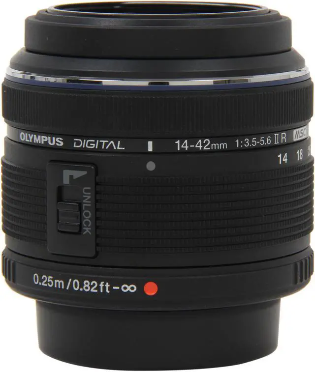 Alt view image 5 of 6 - OLYMPUS V314050BU000 M.ZUIKO DIGITAL ED 14-42mm f3.5-5.6 II Lens Black
