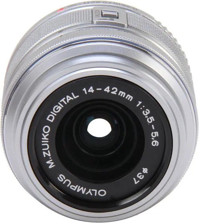 Alt view image 2 of 6 - OLYMPUS V314050SU000 M.Zuiko 14-42mm f3.5-5.6 II R Lens Silver