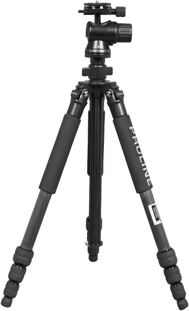 Alt view image 4 of 6 - Dolica ZX600B300 60" Carbon Fiber Tripod &  Ballhead Combo