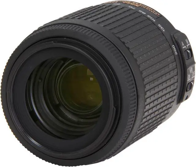 Main image of Nikon 2166 SLR Lenses AF-S DX VR Zoom-Nikkor 55-200mm f/4-5.6G IF-ED Lens Black