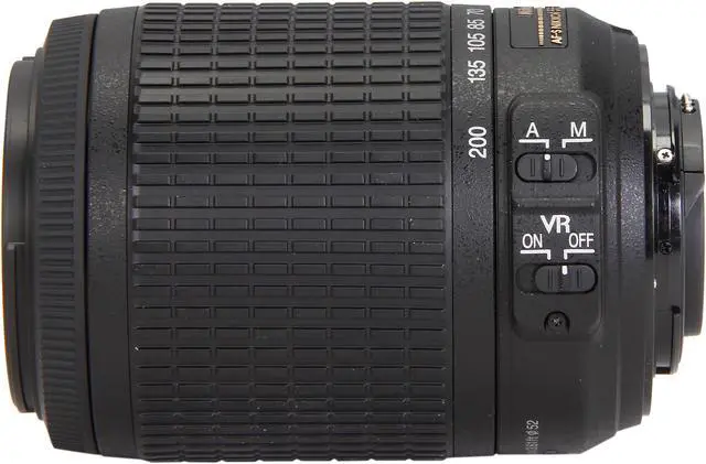 Alt view image 3 of 6 - Nikon 2166 SLR Lenses AF-S DX VR Zoom-Nikkor 55-200mm f/4-5.6G IF-ED Lens Black