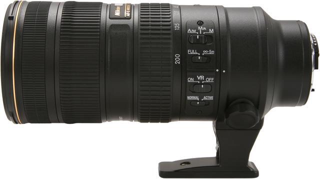 Alt view image 5 of 7 - Nikon 2185 SLR Lenses AF-S NIKKOR 70-200mm f/2.8G ED VR II Lens Black