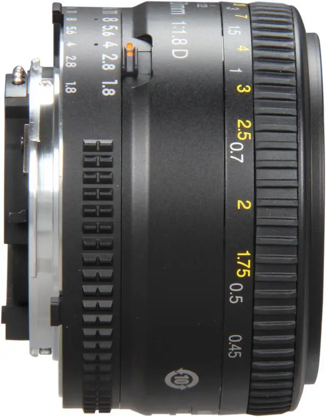 Alt view image 5 of 6 - Nikon 2137 SLR Lenses AF NIKKOR 50mm f/1.8D Lens Black