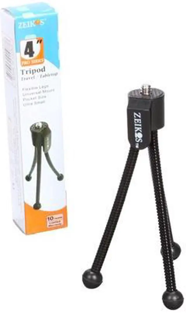 Alt view image 8 of 8 - ZEIKOS ZE-TR5A Flexible Mini-Tripod