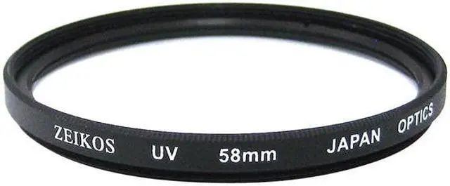 Main image of ZEIKOS ZE-UV58 58mm Professional MULTI-COATED Glass UV Filter