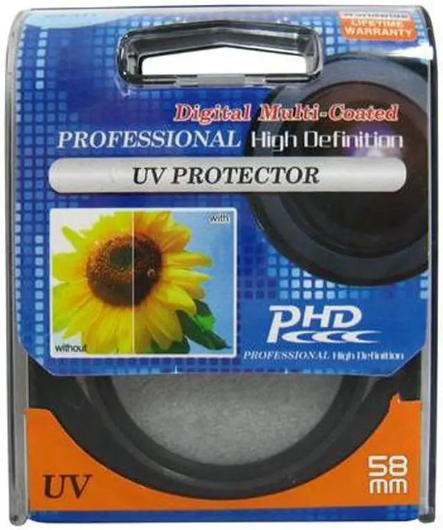 Alt view image 2 of 2 - ZEIKOS ZE-UV58 58mm Professional MULTI-COATED Glass UV Filter