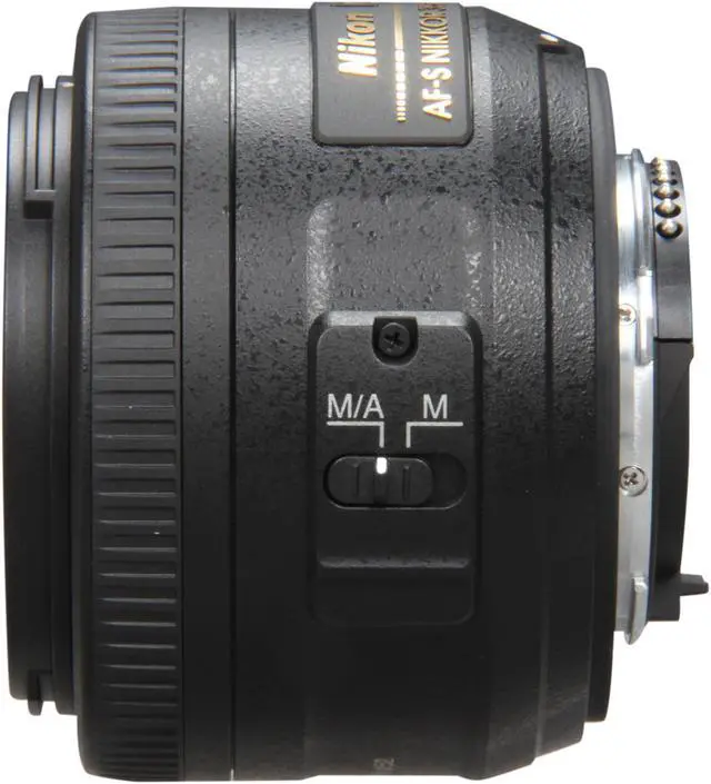 Alt view image 3 of 7 - Nikon 2183 SLR Lenses 35mm f/1.8 AF-S DX G 52mm Lens Black
