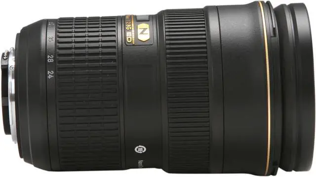 Alt view image 3 of 6 - Nikon 2164 SLR Lenses AF-S Nikkor 24-70 f/2.8G ED Wide Angle Zoom Lens Black