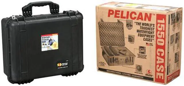 Alt view image 7 of 7 - PELICAN 1550-000-110 Black Case