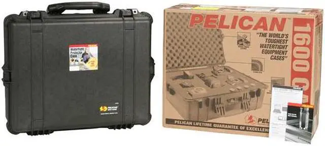 Alt view image 7 of 7 - PELICAN 1600-000-110 Black Case