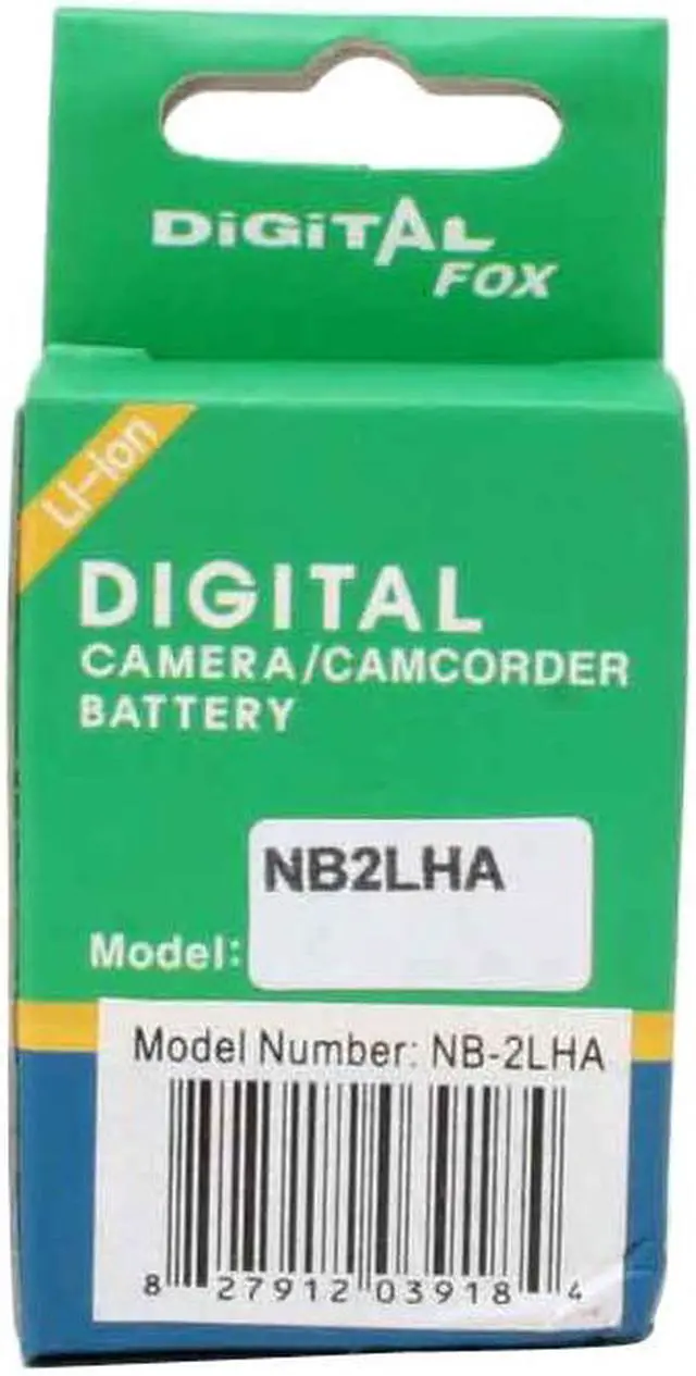 Alt view image 2 of 3 - NB-2LHA 800mAh 7.4V Li-Ion Replacement Battery for Canon NB-2L
