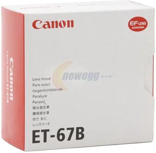 Alt view image 4 of 4 - Canon ET-67B Lens Hoods & Shades Lens Hood Black