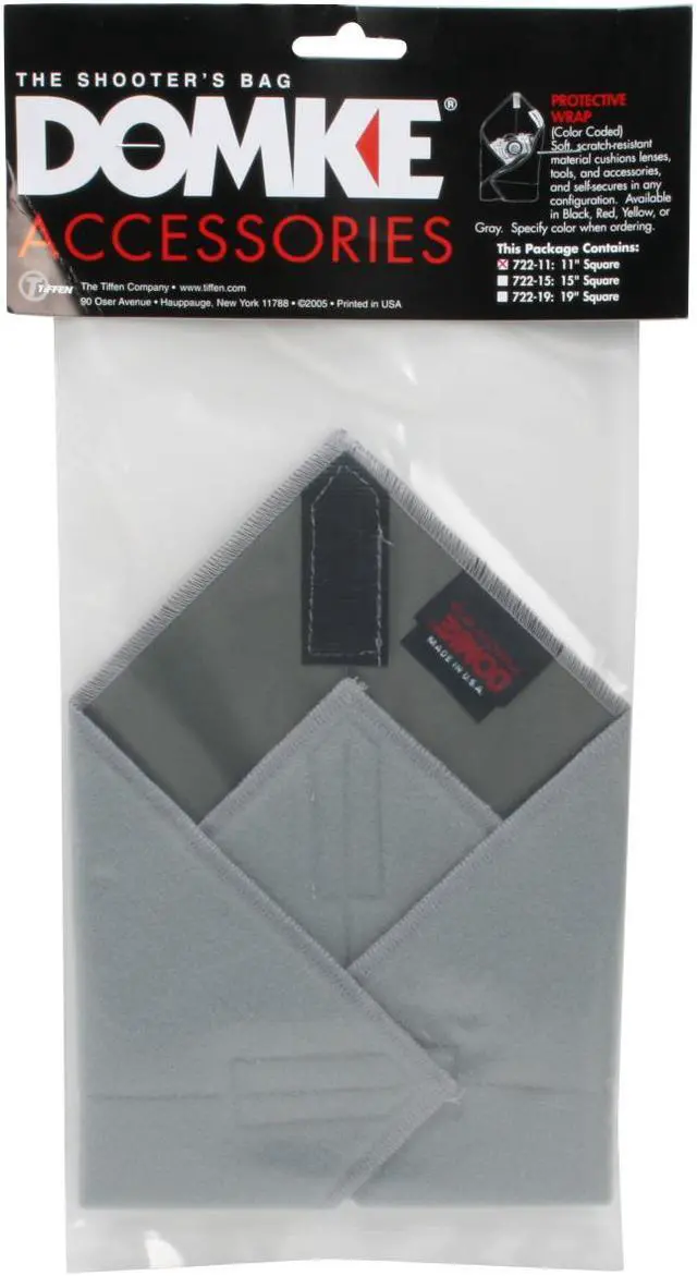 Alt view image 5 of 5 - Domke F-34R 11" Protective Wrap (Gray)