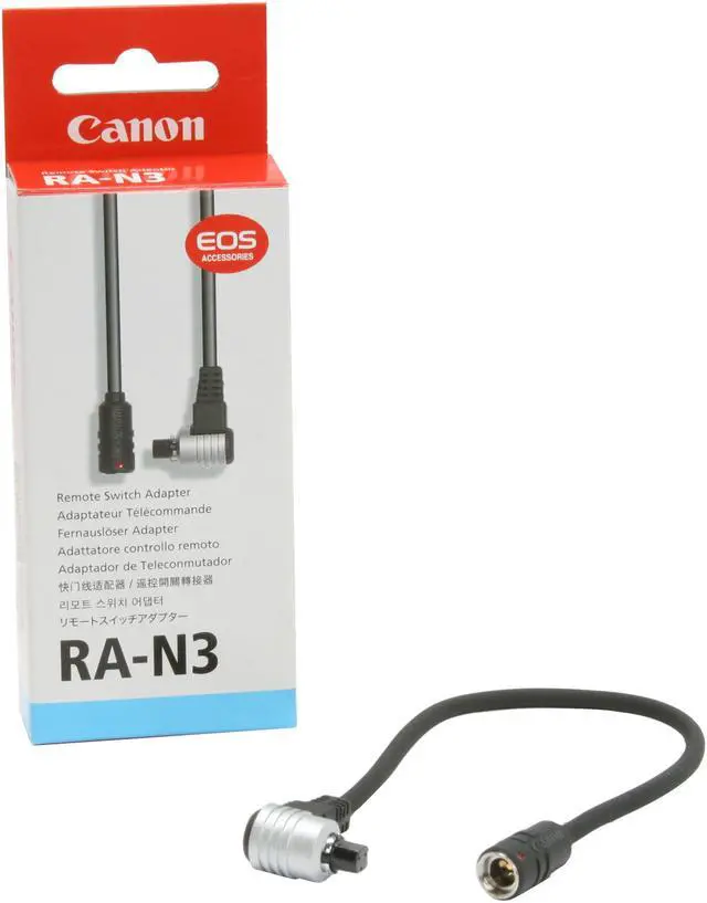 Alt view image 3 of 3 - Canon RA-N3 Remote Switch Adapter