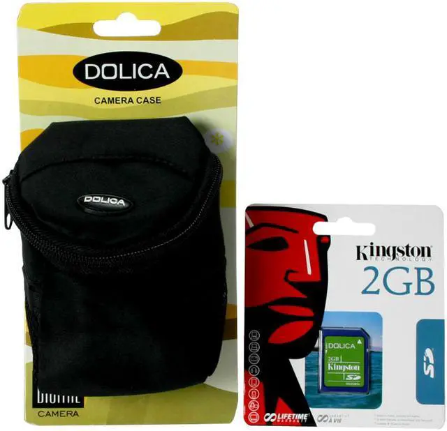 Alt view image 13 of 13 - DOLICA 2GBWB10130 2-in-1 2GB SD Card & Medium Case Bundle