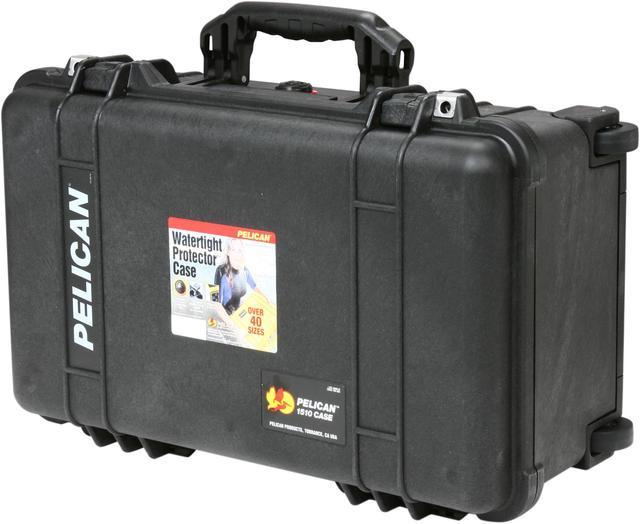  Pelican 1510 Case With Foam (Black) : Electronics