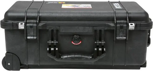 Alt view image 6 of 8 - PELICAN 1510-004-110 Black 1510 Carry On Case with Padded Dividers
