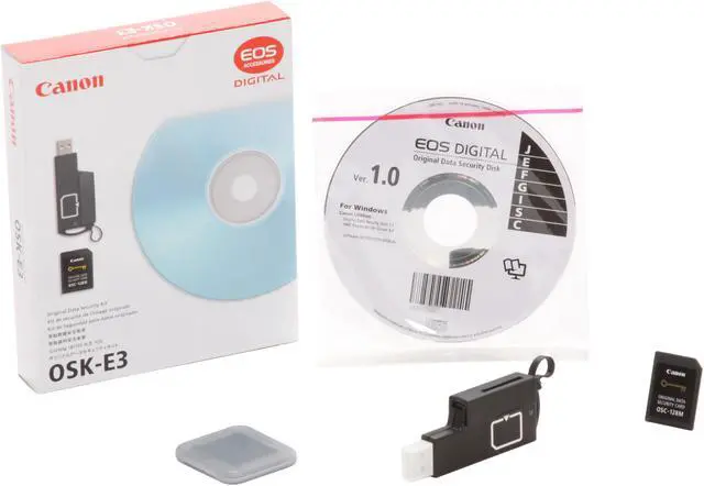 Alt view image 7 of 7 - Canon OSK-E3 Original Data Security Kit