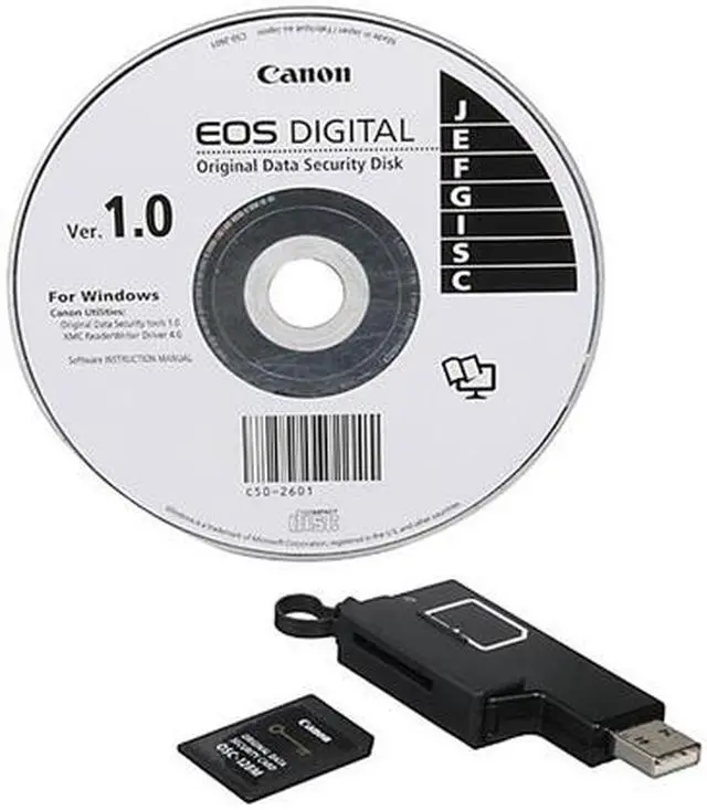 Alt view image 6 of 7 - Canon OSK-E3 Original Data Security Kit