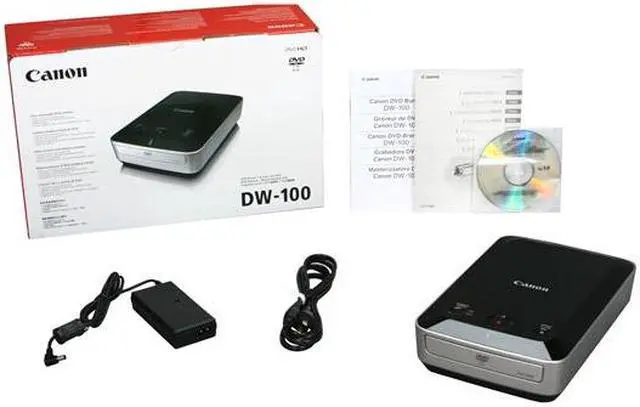 Alt view image 5 of 5 - Canon DW-100 DVD Burner and Player