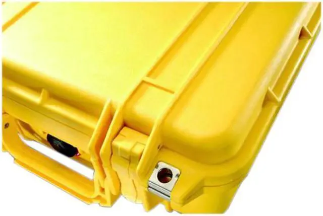 Main image of PELICAN 1170-000-240 Yellow Protector Case with no Foam