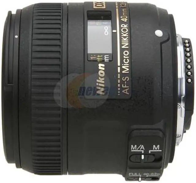 Alt view image 6 of 7 - Nikon 2200 SLR Lenses AF-S DX Micro-NIKKOR 40mm f/2.8G Lens Black