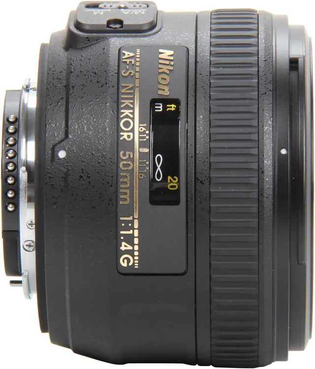 Alt view image 3 of 6 - Nikon 2180 SLR Lenses AF-S NIKKOR 50mm f/1.4G Lens Black