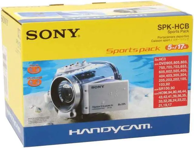 Alt view image 12 of 12 - SONY SPK-HCB Marine Sports Pack