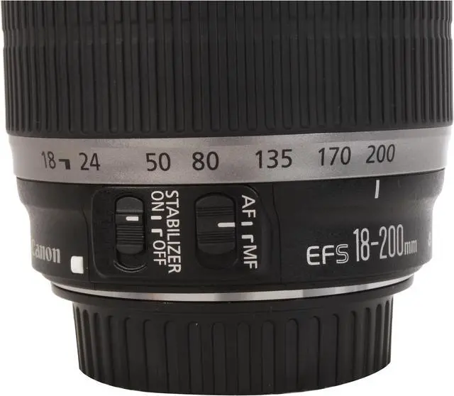 Alt view image 6 of 8 - Canon EF-S 18-200mm f/3.5-5.6 IS Standard Zoom Lens
