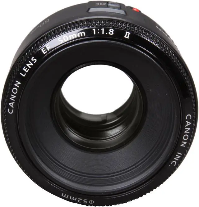 Alt view image 2 of 6 - Canon 2514A002 SLR Lenses EF 50mm f/1.8 II Standard & Medium Telephoto Lens Black