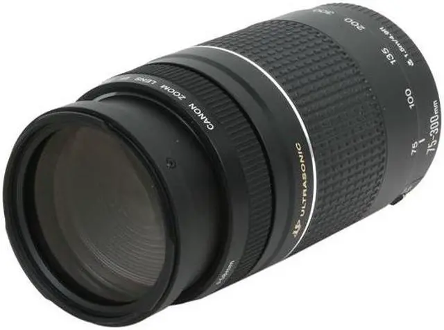 Alt view image 6 of 7 - Canon EF 75-300mm f/4-5.6 III USM SLR Lenses Telephoto Zoom Lens Black