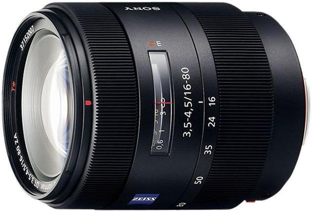 SONY SAL1680Z Carl Zeiss Vario-Sonnar T DT 16-80mm f/3.5-4.5 Zoom Lens Black