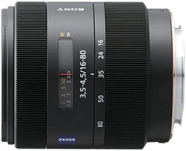 Alt view image 3 of 3 - SONY SAL1680Z Carl Zeiss Vario-Sonnar T DT 16-80mm f/3.5-4.5 Zoom Lens Black