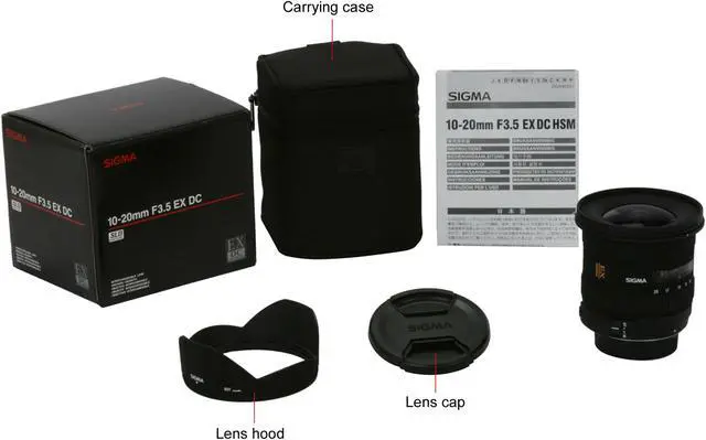Alt view image 9 of 9 - SIGMA 10-20mm f/3.5 EX DC HSM SLR Lenses Lens for NIKON Black