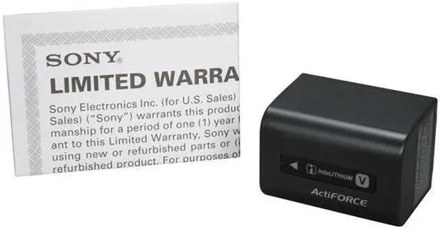 Alt view image 5 of 6 - SONY NP-FV70 2060 mAh Lithium-Ion Rechargeable Camcorder Battery Pack