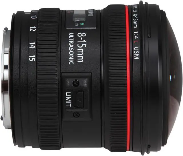 Alt view image 3 of 7 - Canon 4427B002 EF 8-15mm f/4L Fisheye USM Lens Black
