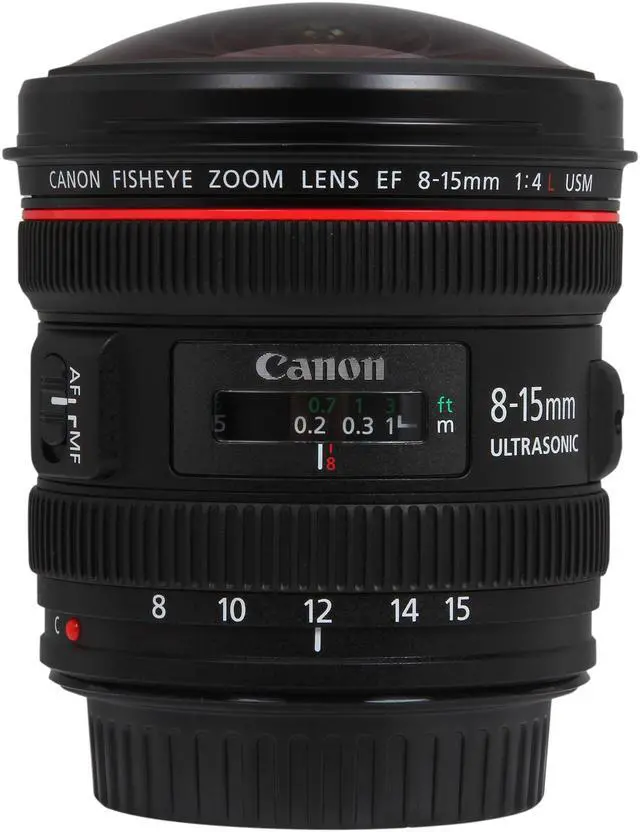 Alt view image 6 of 7 - Canon 4427B002 EF 8-15mm f/4L Fisheye USM Lens Black