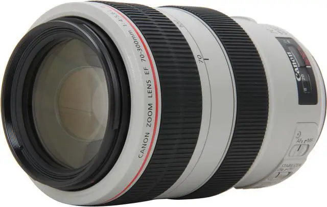 Main image of Canon 4426B002 SLR Lenses EF 70-300mm f/4-5.6L IS USM Lens White