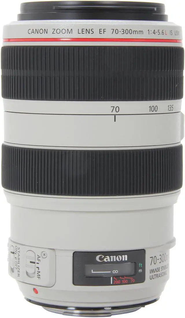Alt view image 7 of 7 - Canon 4426B002 SLR Lenses EF 70-300mm f/4-5.6L IS USM Lens White