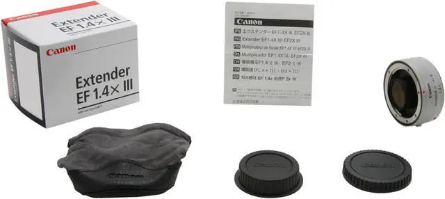 Alt view image 6 of 6 - Canon 4409B002 1.4x EF Extender III White